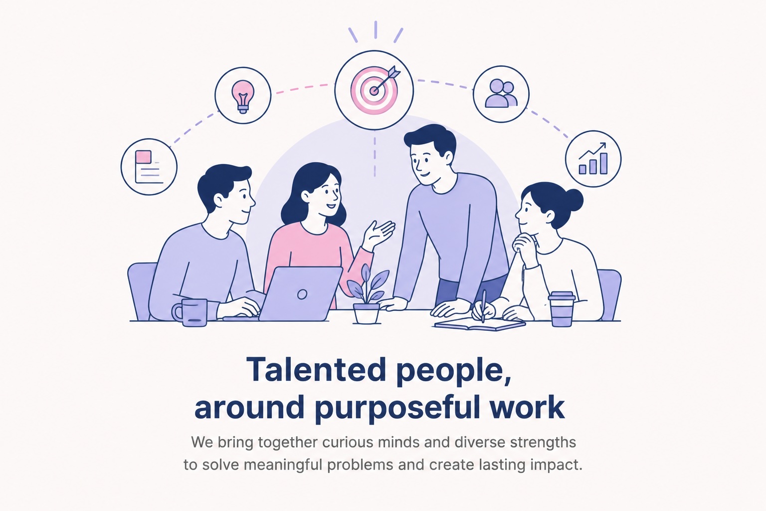 Orbita talent network collaborating on purposeful digital projects
